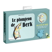 Le plongeon de Berk ! (Livre de bain) 3 Personnages En Mousse Pour Jouer Dans L'Eau !