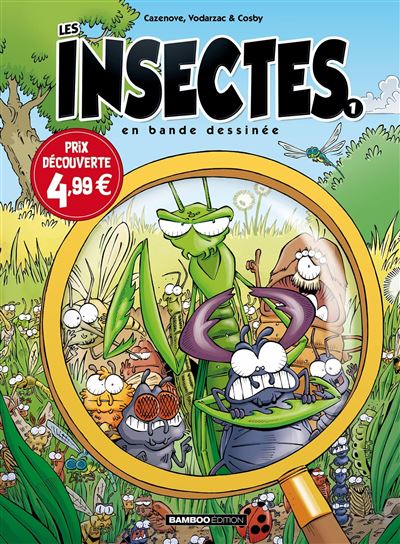 couverture de : Les insectes en bande dessin&eacute;e