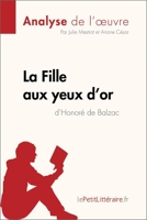 La Fille aux yeux d'or d'Honoré de Balzac (Analyse de l'œuvre) - Analyse complète et résumé détaillé de l'oeuvre - 9782806219640 - 5,99 €