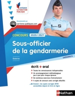 Concours externe Sous-officier de la gendarmerie - Catégorie B - Intégrer la fonction publique - 2020/2021 - Format : ePub 3 - 9782098127616 - 13,99 €
