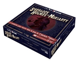 Escape game Sherlock Holmes vs Moriarty - 5 scénarios pour entrer dans la peau de Sherlock Holmes de Rodolphe Massé