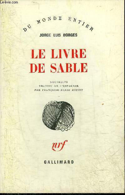 couverture de : Le livre de sable