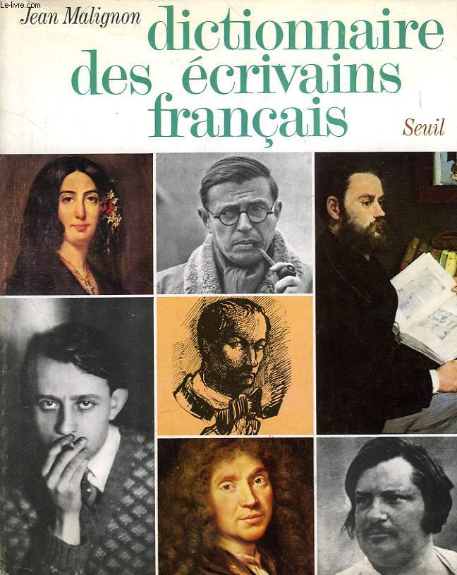 couverture de : Dictionnaire des &eacute;crivains fran&ccedil;ais