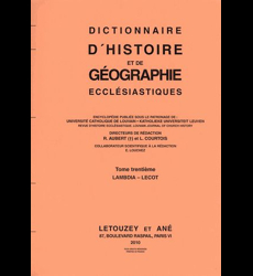 Dictionnaire d'Histoire et de Géographie Ecclésiastiques