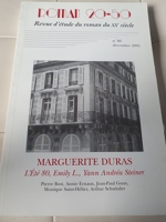 N40 Études Sur l Ete 80, Emily l., Yann Andrea Steiner de Marguerite Duras