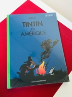Tintin en Amérique Version colorisée Feu de Camp