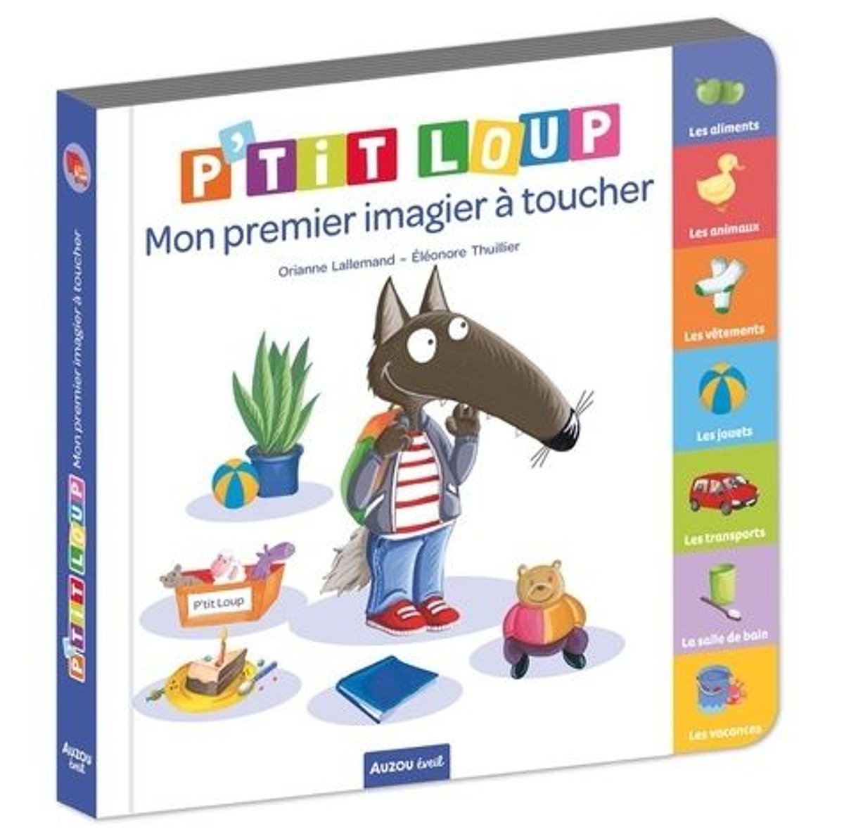 couverture de : Mon premier imagier &agrave; toucher