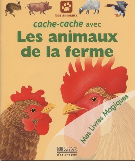 couverture de : Cache-cache avec les animaux de la ferme