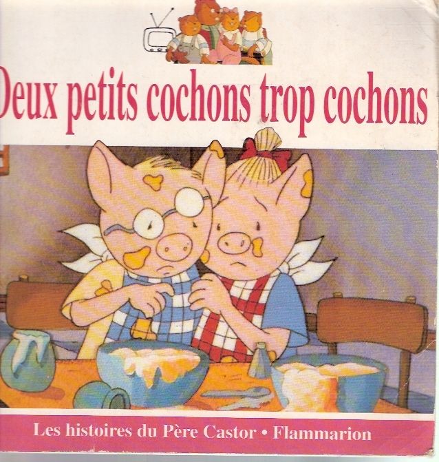 couverture de : Deux petits cochons trop cochons