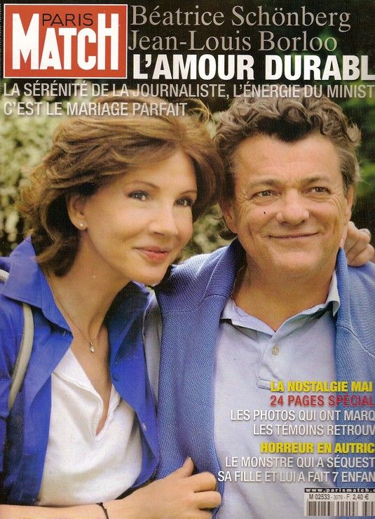 Paris Match N 0003076 B atrice Sch nberg Jean Louis Borloo