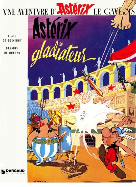 couverture de : Ast&eacute;rix gladiateur