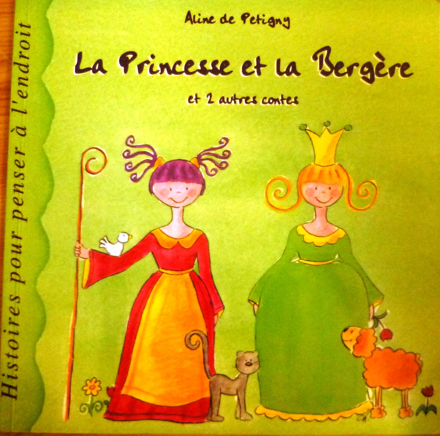 couverture de : La princesse et la berg&egrave;re