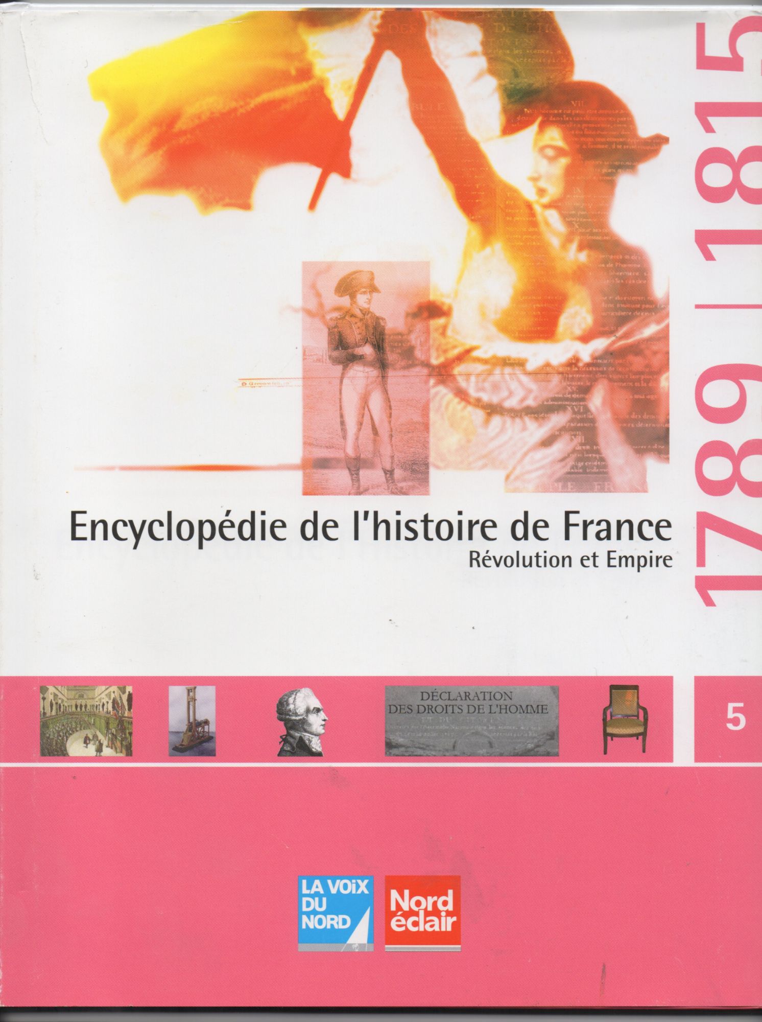 couverture de : r&eacute;volution et empire 1789-1815