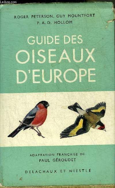 couverture de : Guide des oiseaux d'Europe
