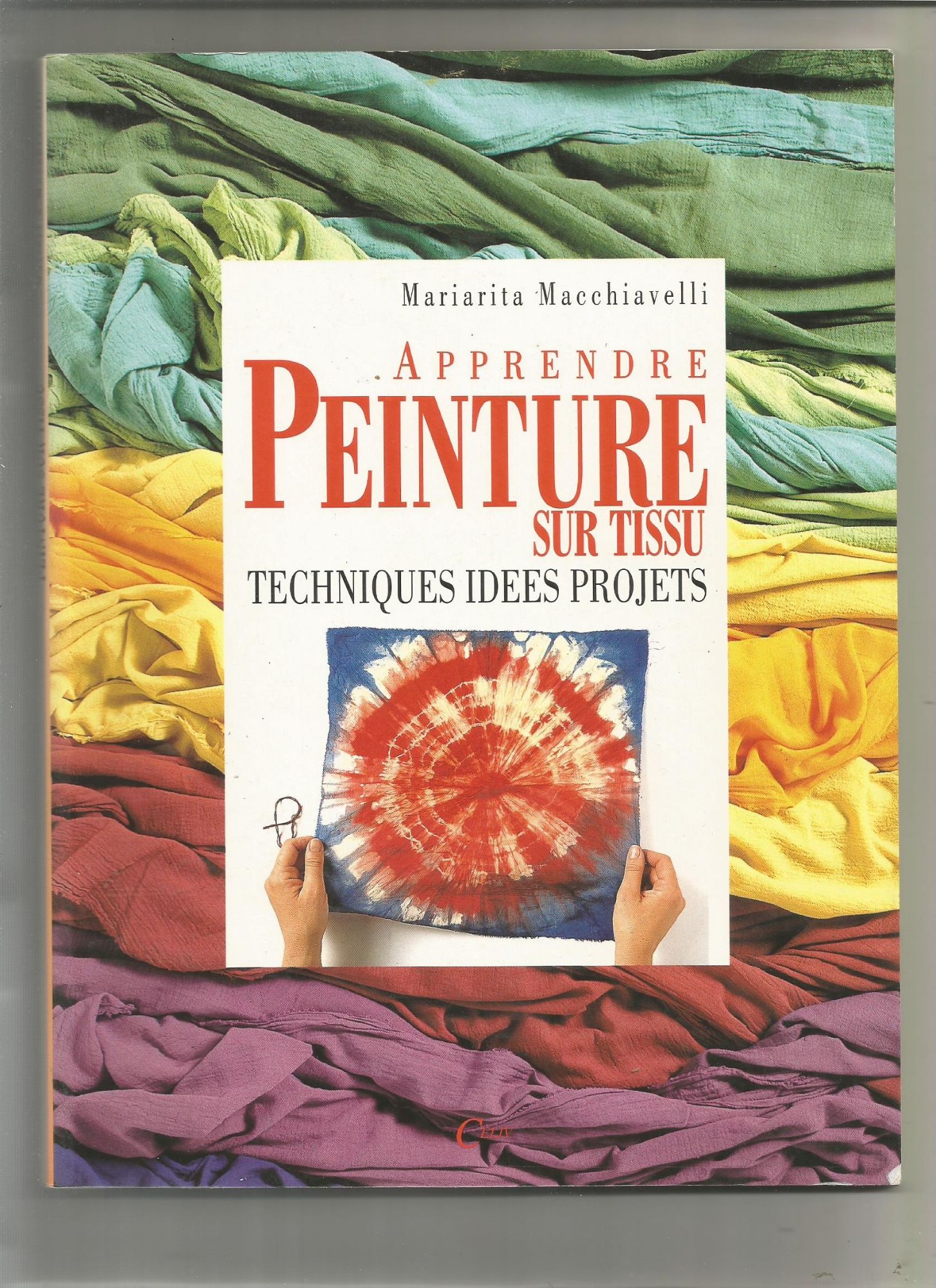 couverture de : Apprendre peinture sur tissu