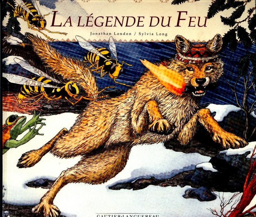 couverture de : La l&eacute;gende du feu