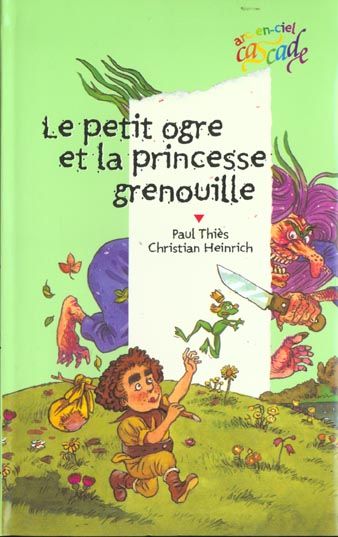 couverture de : Le petit ogre et la princesse grenouille