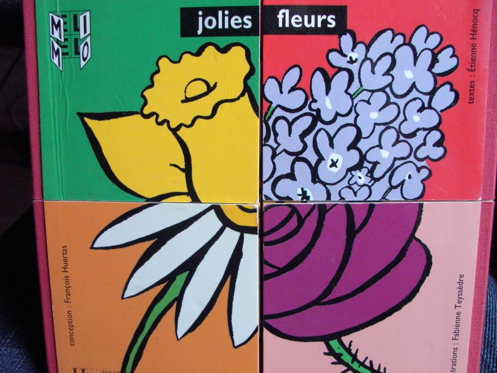 couverture de : Jolies fleurs