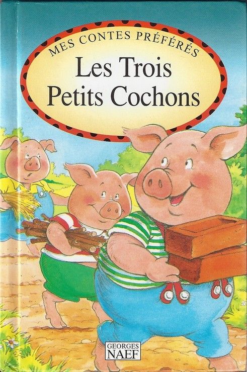 couverture de : Les trois petits cochons