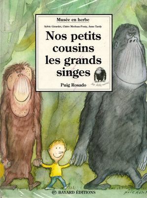 couverture de : Nos petits cousins les grands singes