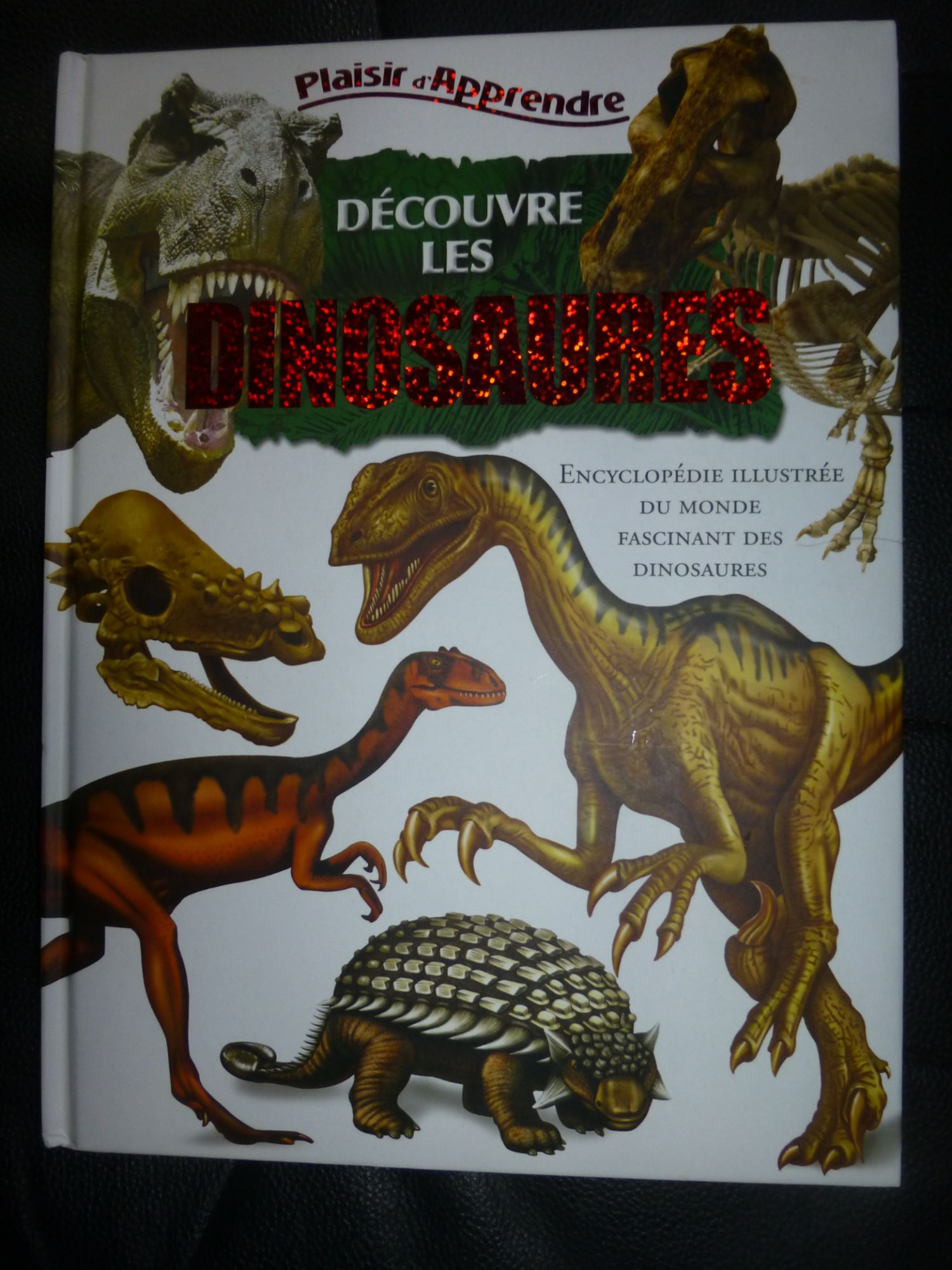 couverture de : D&eacute;couvre les dinosaures