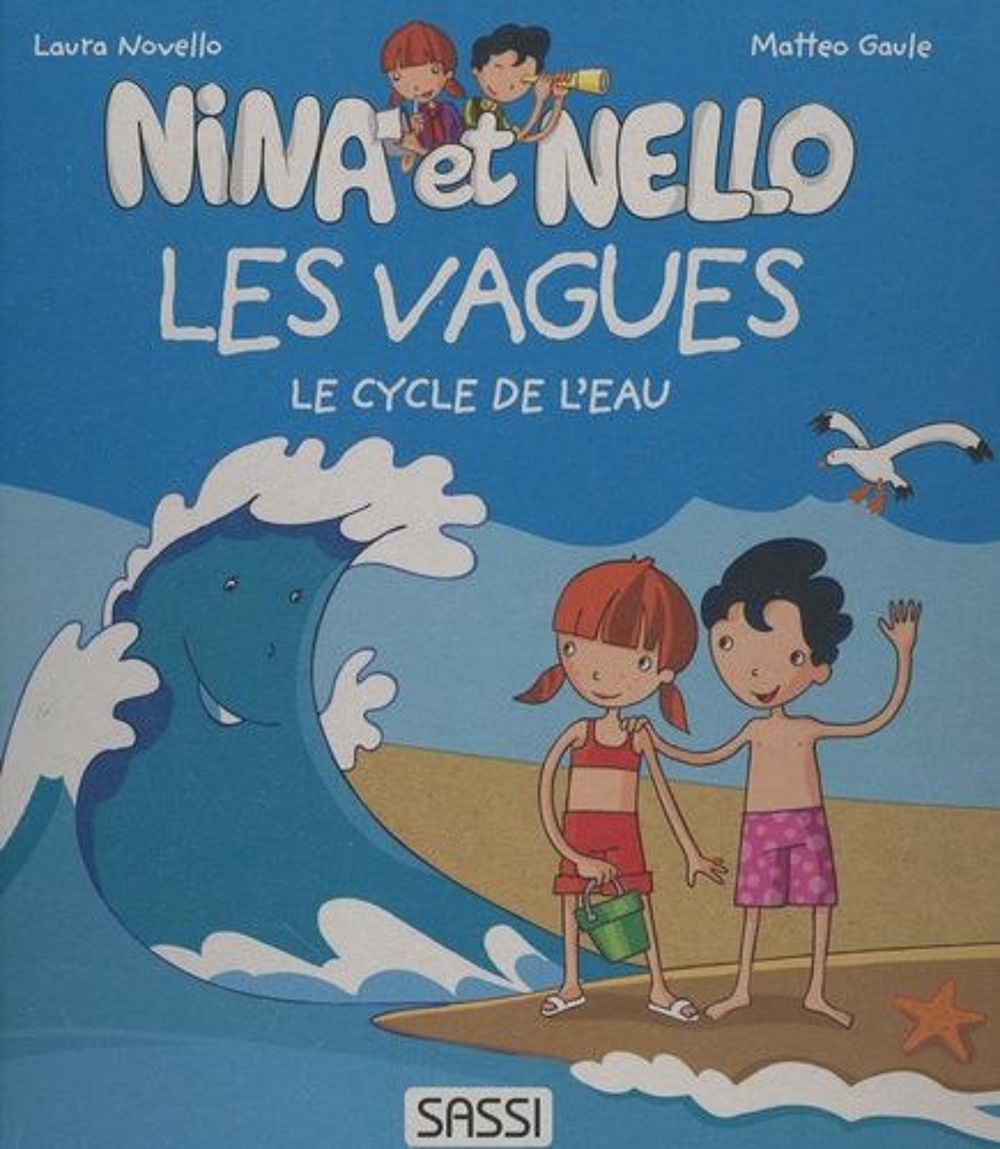 couverture de : Nina et Nello. Les vagues