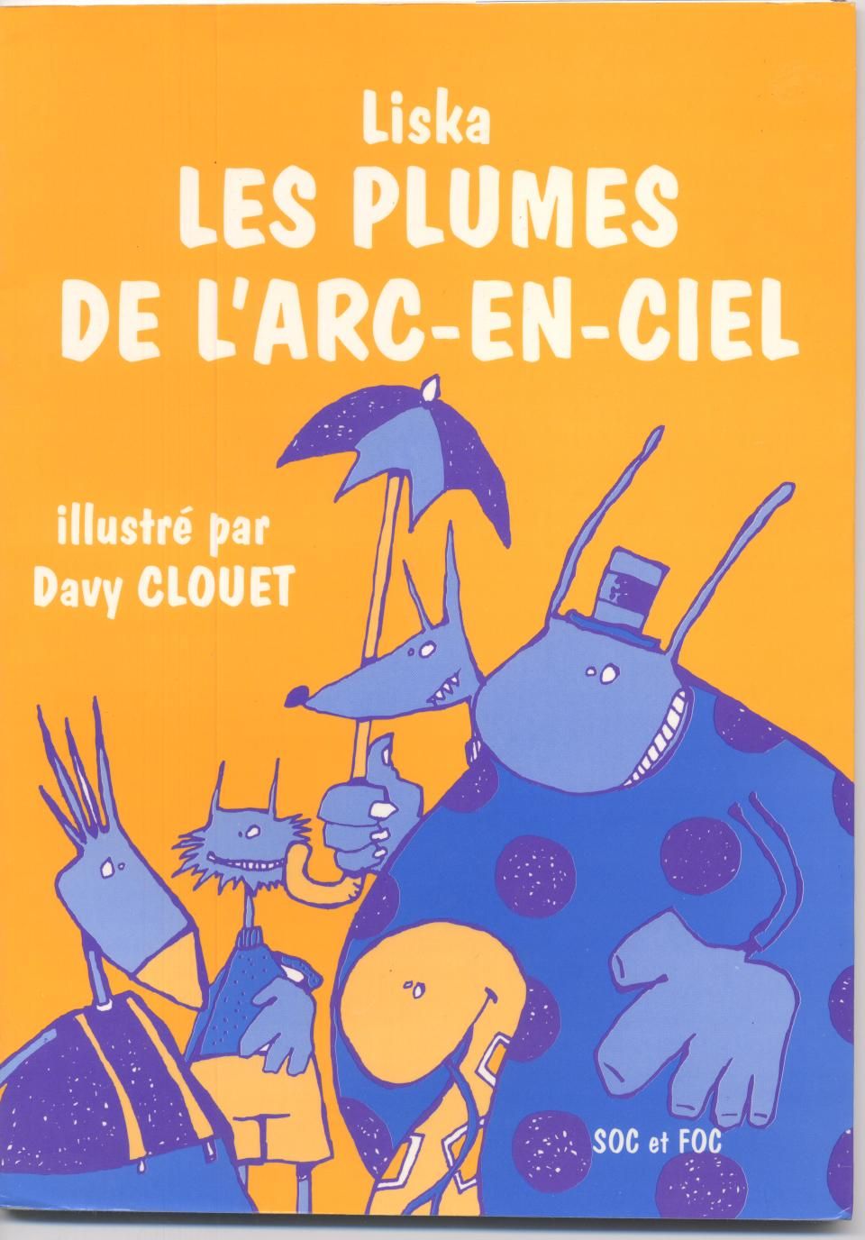 couverture de : Les plumes de l'arc-en-ciel