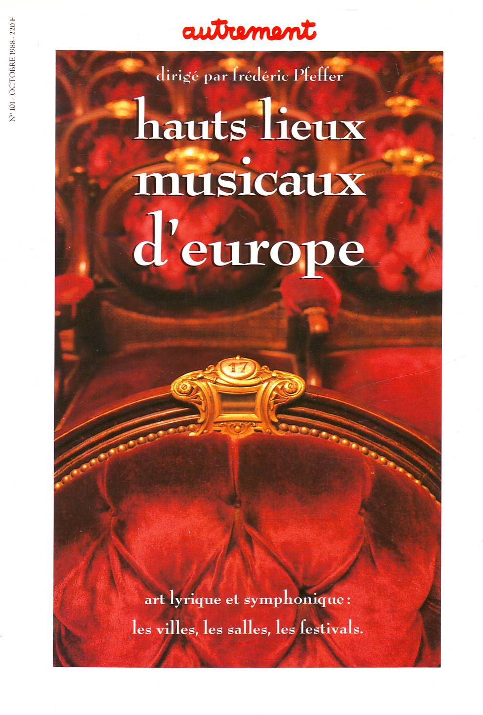 couverture de : Hauts lieux musicaux d'Europe