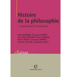 Histoire De La Philosophie Tome 1, Les Pensées Fondatrices