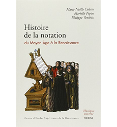 Histoire de la notation musicale du Moyen Âge à la Renaissance, M.n.  Colette - les Prix d'Occasion ou Neuf