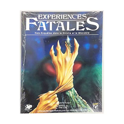 Livre-jeu L'Appel De Cthulhu V5 - Expériences Fatales - Éditions Descartes - Occasion Très Bon état