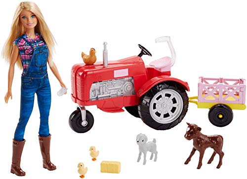 Barbie fermiere et tracteur online