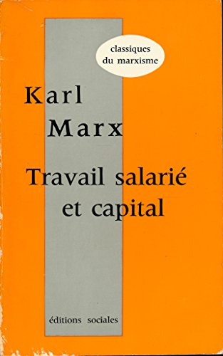 couverture de : Travail salari&eacute; et capital
