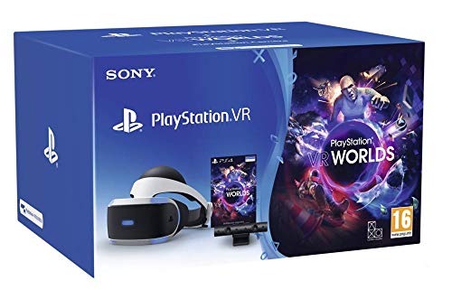 Sony PlayStation Avec Casque VR PS4 PS Camera VR Worlds Compatible. les Prix d Occasion ou Neuf