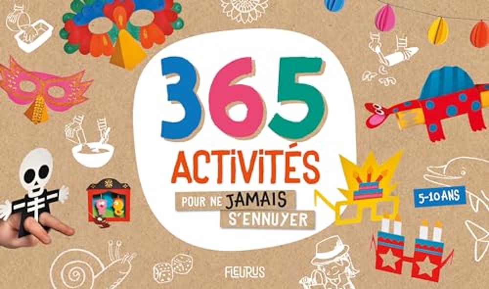 couverture de : 365 activit&eacute;s pour ne jamais s'ennuyer