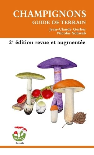 Couverture du livre Champignons, guide de terrain
