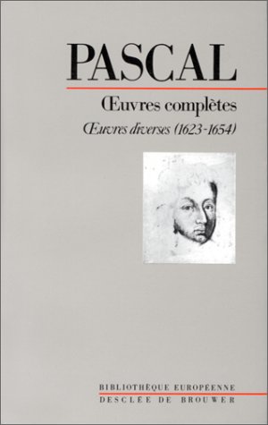 洋書 Blaise Pascal Oeuvres completes 2 Blaise Pascal Oeuvres completes 2