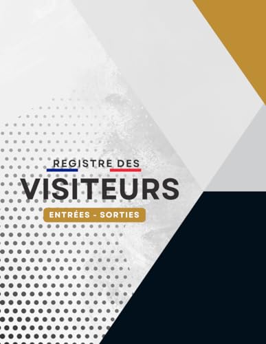 Registre Des Visiteurs Entrées - Sorties - Cahier De Gestion et... Dnn ...