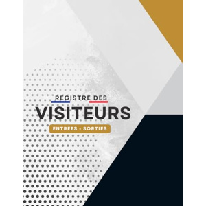 Registre Des Visiteurs Entrées - Sorties - Cahier De Gestion et... Dnn ...