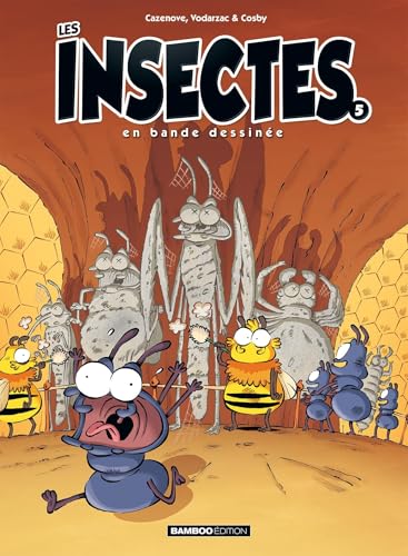 couverture de : Les Insectes en bande d&eacute;ssin&eacute;e