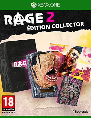 Coffret Collector PS4 RAGE 2 Édition Ruckus Le Concasseur - Jeu Neuf Scellé + Figurine - État Parfait