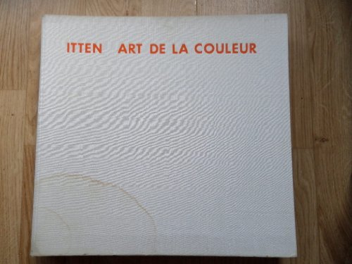L'Art De La Couleur, Johannes Itten - les Prix d'Occasion ou Neuf