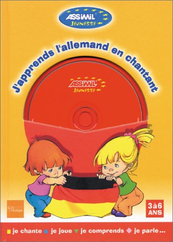 couverture de : J'apprends l'allemand en chantant