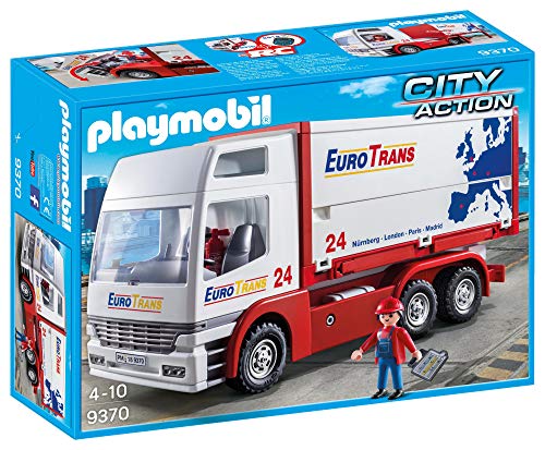 Playmobil 9370 Camion Transport De Marchandises - Occasion Complet ?