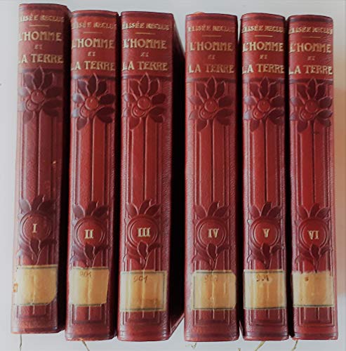 L'Homme et la terre (6 volumes) Elisée Reclus - les Prix d