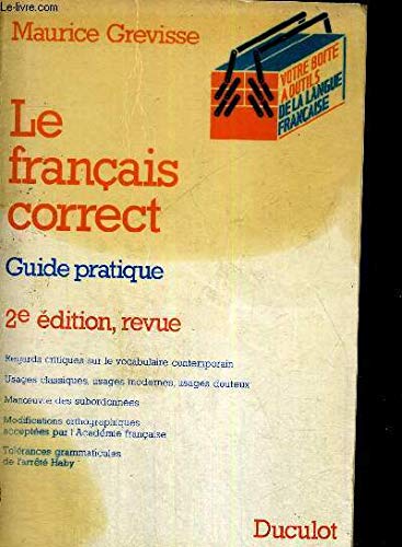 MANUEL PRATIQUE DE LANGUE FRANÇAISE MANUEL PRATIQUE DE LANGUE