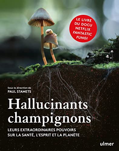 Couverture du livre Hallucinants champignons - Leurs extraordinaires pouvoirs sur la santé, l\'esprit et la planète