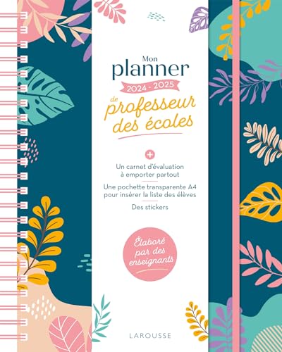 Mon Planner De Professeur Des Écoles 2023/2024 - Cahier Journal Et Suivi Élèves
