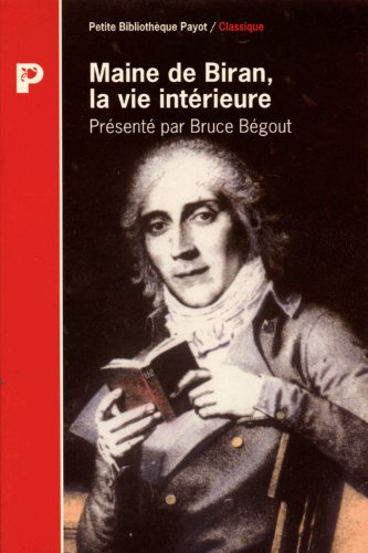 Maine de Biran Œuvres Tome VII Maine de Biran Œuvres Tome VII MAINE DE BIRAN, OEUVRES