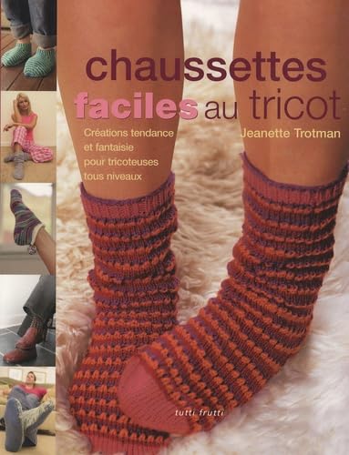 couverture de : Chaussettes faciles au tricot